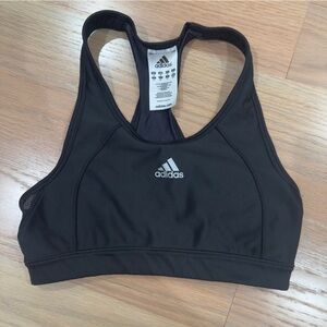Adidas Black TechFit Sports Bra